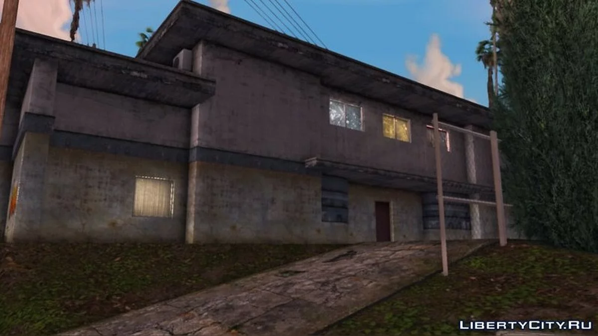 Новые текстуры домов в Айдлвуде / GTA San Andreas