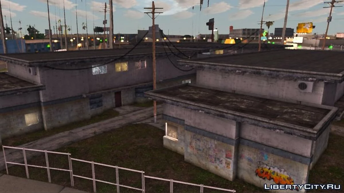 Новые текстуры домов в Айдлвуде / GTA San Andreas
