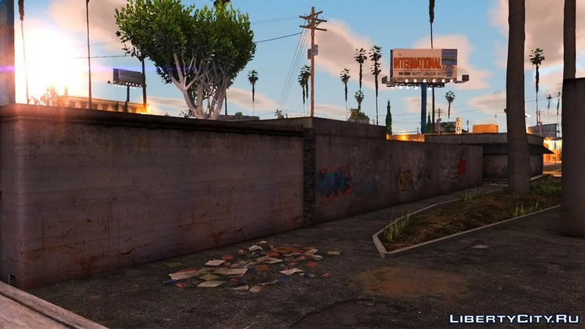 Ретекстур района Восточного Лос-Сантоса Аллеи / GTA San Andreas