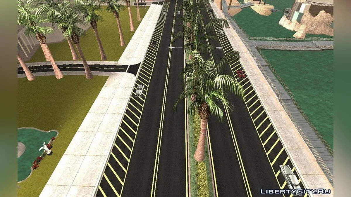 Новые дороги для Лас-Вентурас V3 / GTA San Andreas