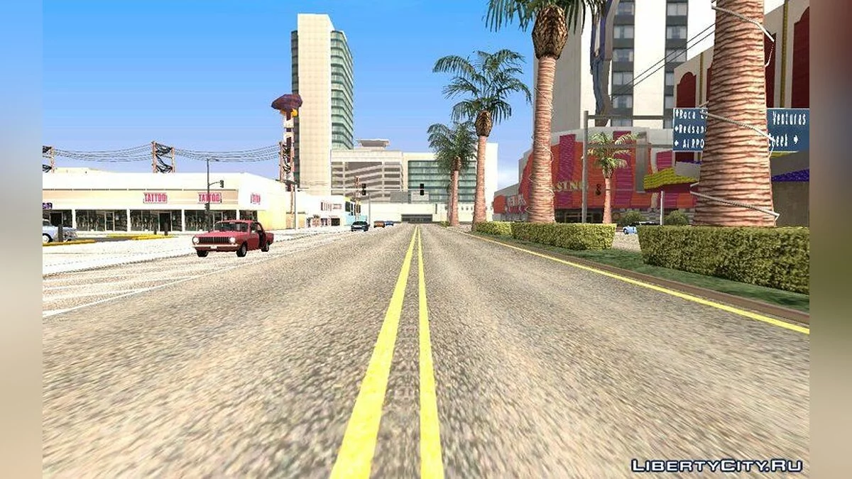 Новые дороги для Лас-Вентурас V3 / GTA San Andreas