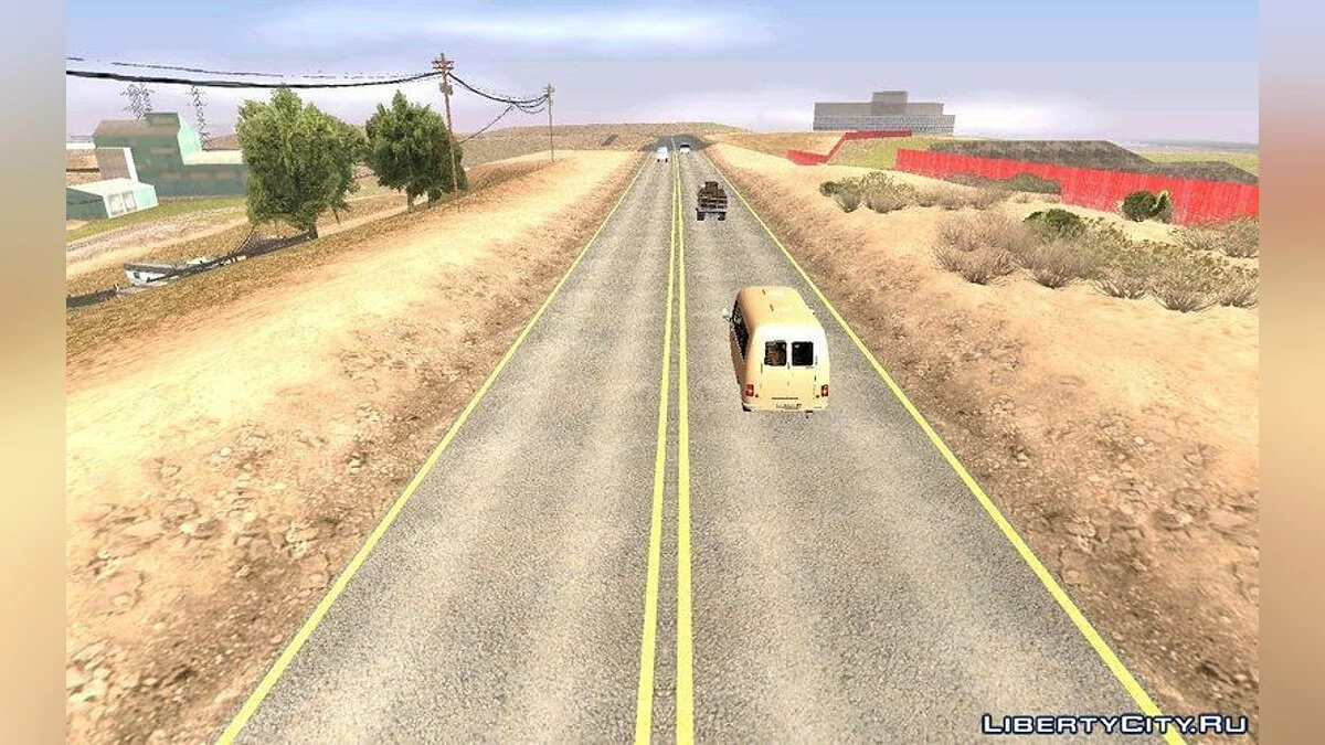 Новые дороги для Лас-Вентурас V3 / GTA San Andreas