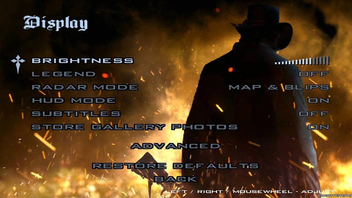 Загрузочный экран из Red Dead Redemption 2 / GTA San Andreas