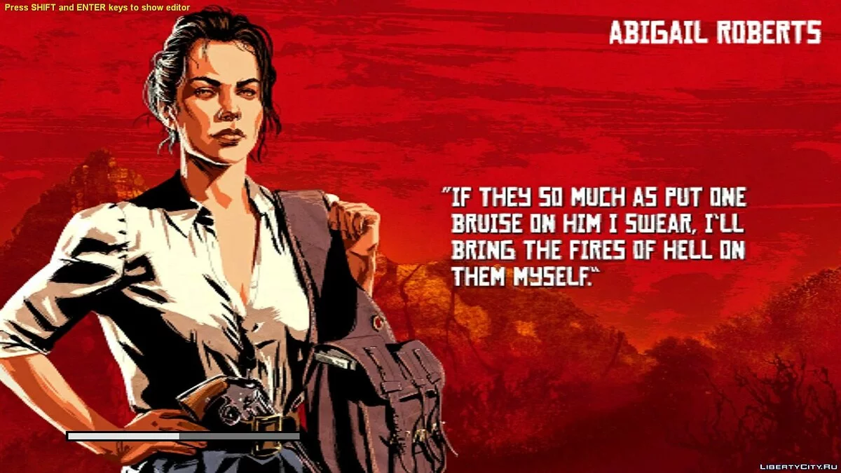 Загрузочный экран из Red Dead Redemption 2 / GTA San Andreas