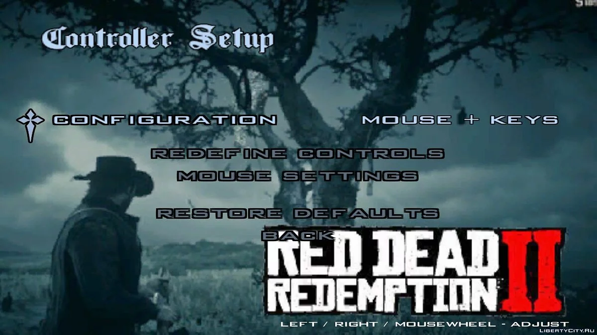 Загрузочный экран из Red Dead Redemption 2 / GTA San Andreas