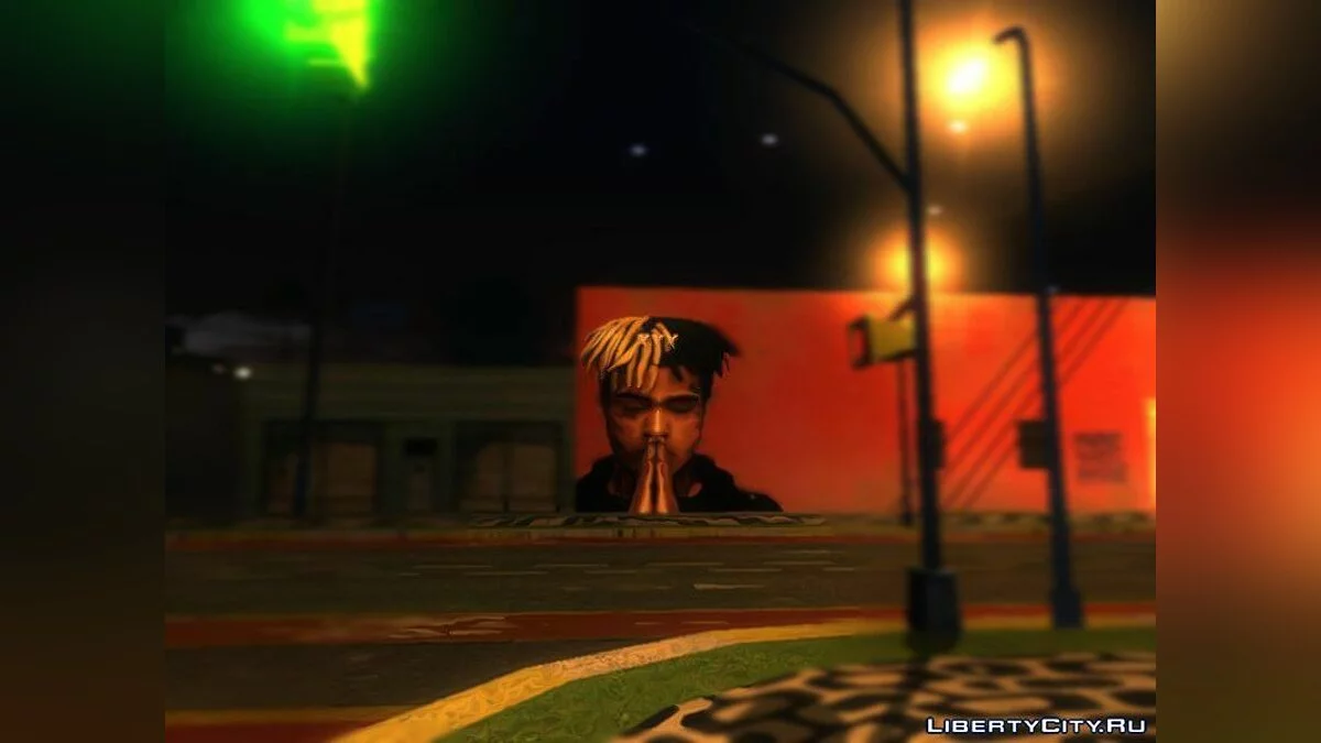 Граффити XxXtentacionxxX / GTA San Andreas