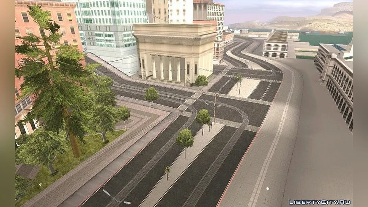 Текстуры дорог из GTA 4 / GTA San Andreas