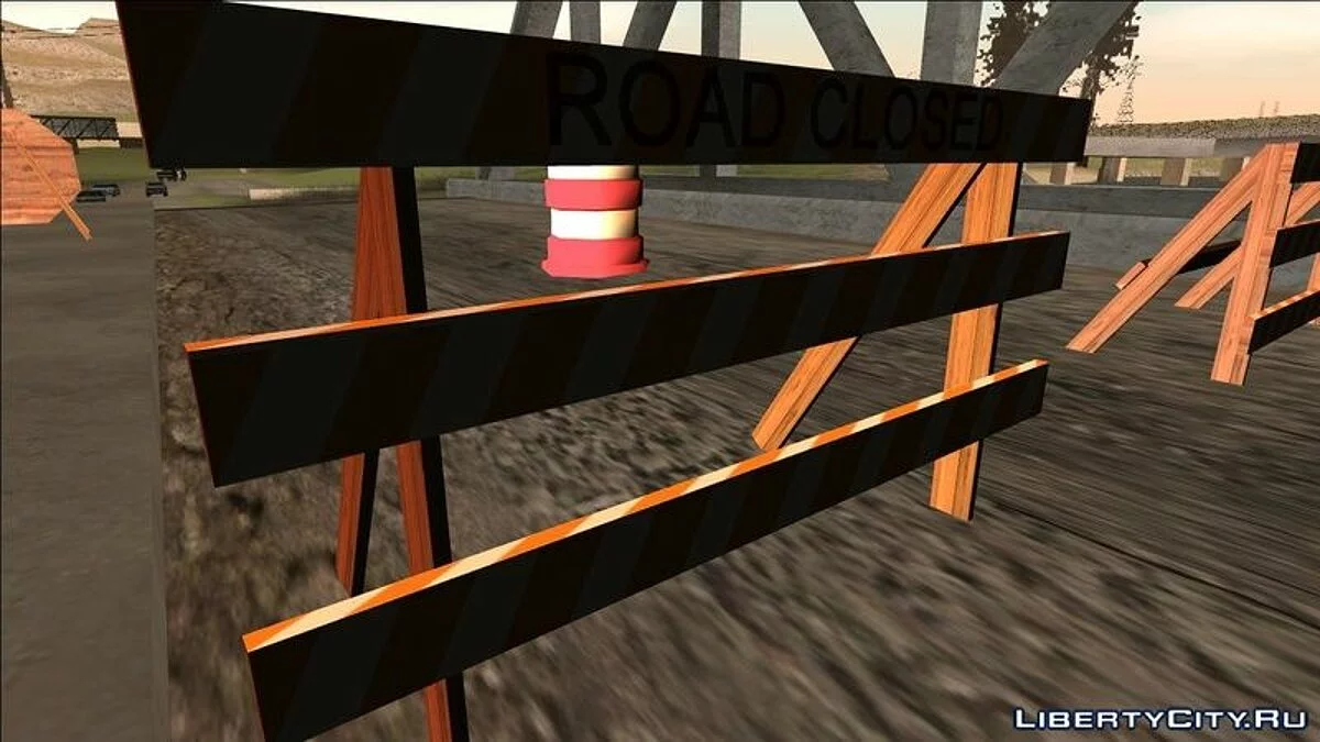 HD Дорожные знаки / GTA San Andreas