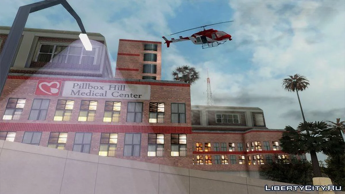  Центральная Городская Больница [Pillbox Hill Medical Center] / GTA San Andreas