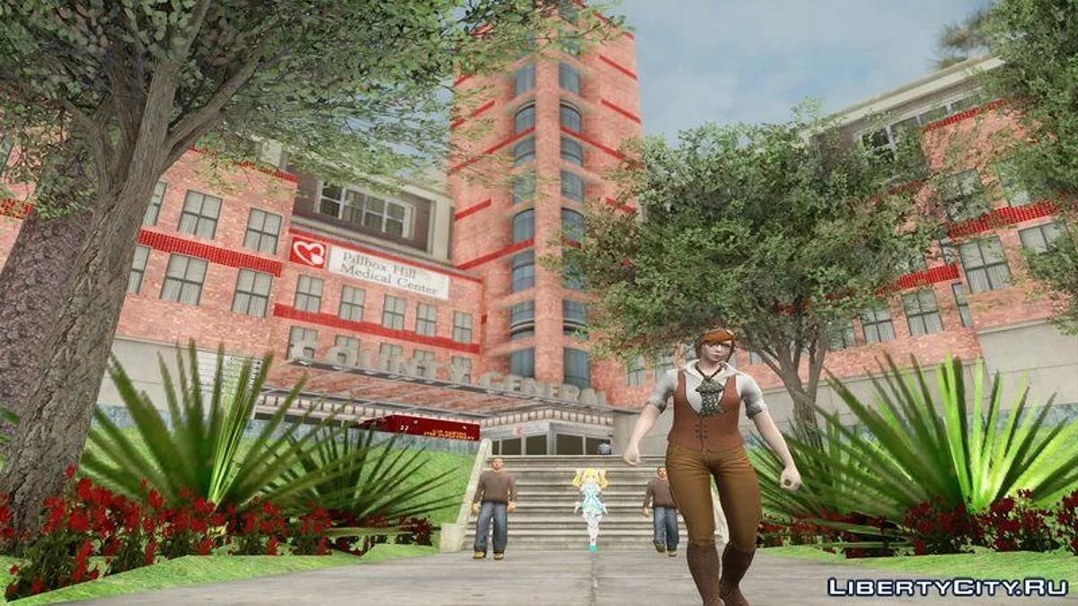  Центральная Городская Больница [Pillbox Hill Medical Center] / GTA San Andreas