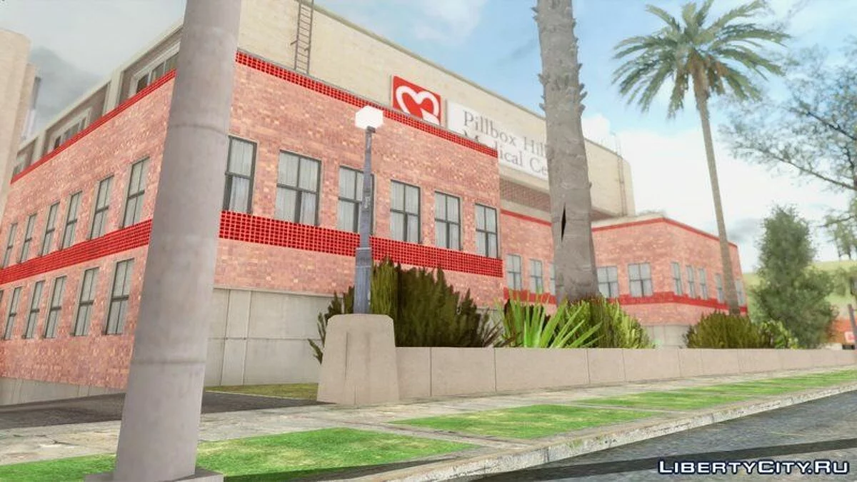  Центральная Городская Больница [Pillbox Hill Medical Center] / GTA San Andreas
