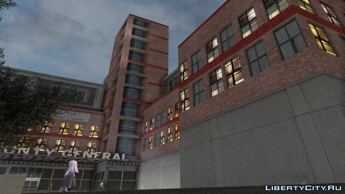  Центральная Городская Больница [Pillbox Hill Medical Center] / GTA San Andreas