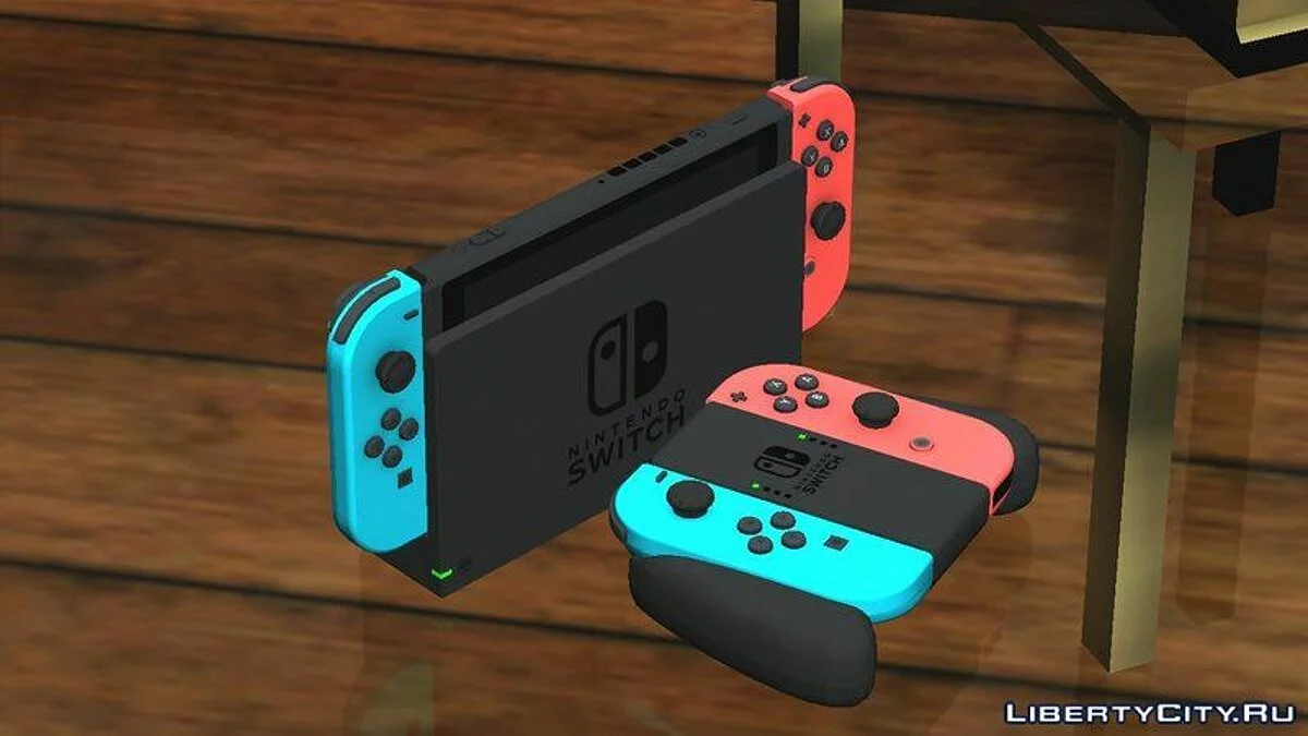 Приставка Nintendo Switch в доме CJ / GTA San Andreas