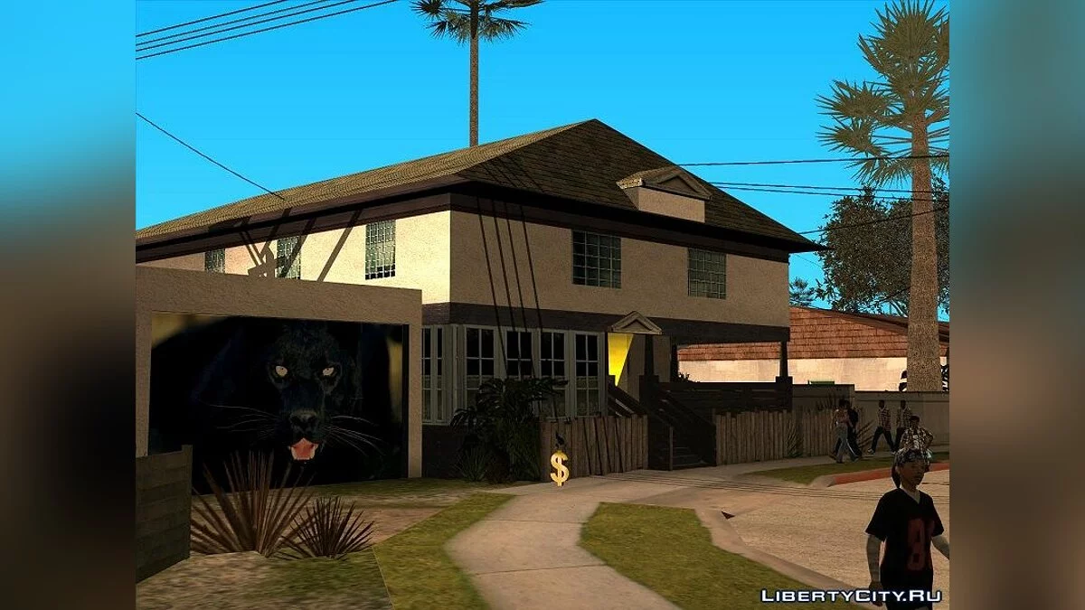 Ретекстур дома Си Джея / GTA San Andreas