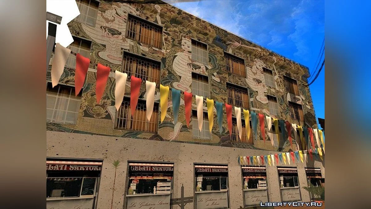 Ретекстур домов на пляже Лос-Сантоса / GTA San Andreas