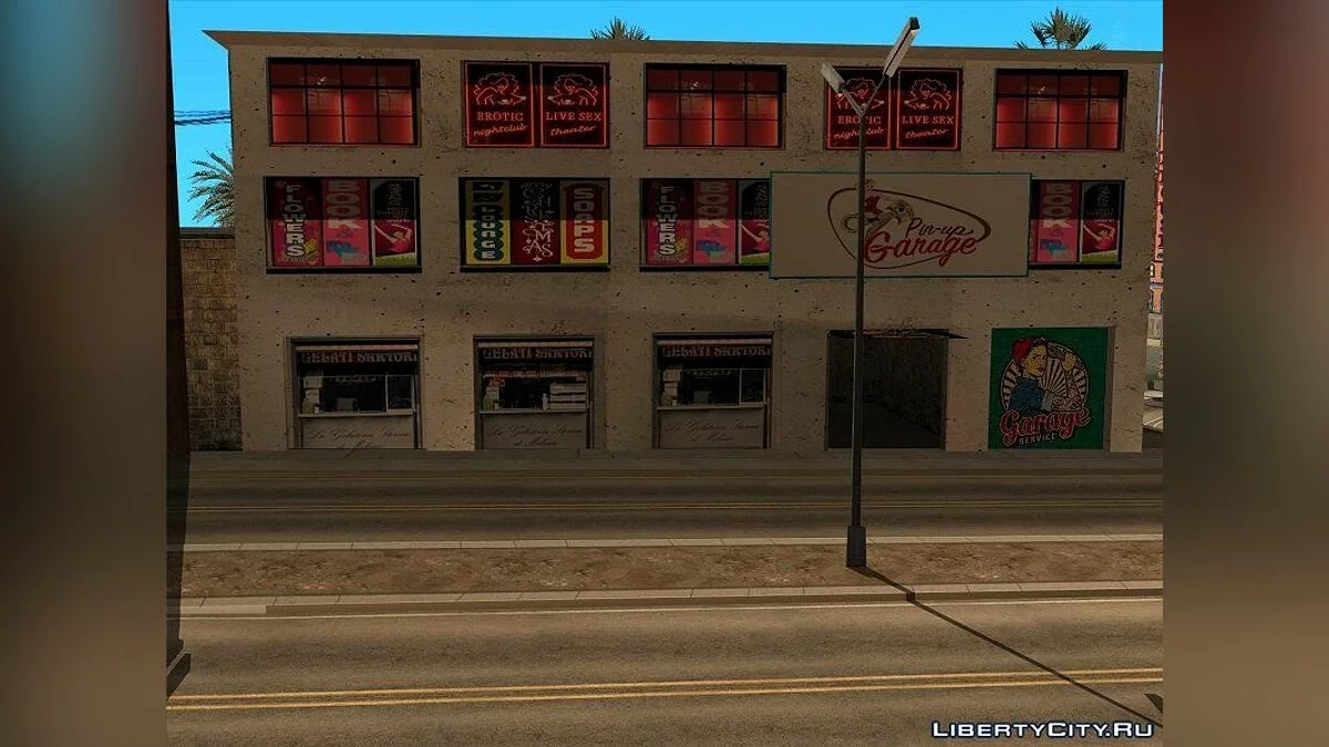 Ретекстур домов на пляже Лос-Сантоса / GTA San Andreas