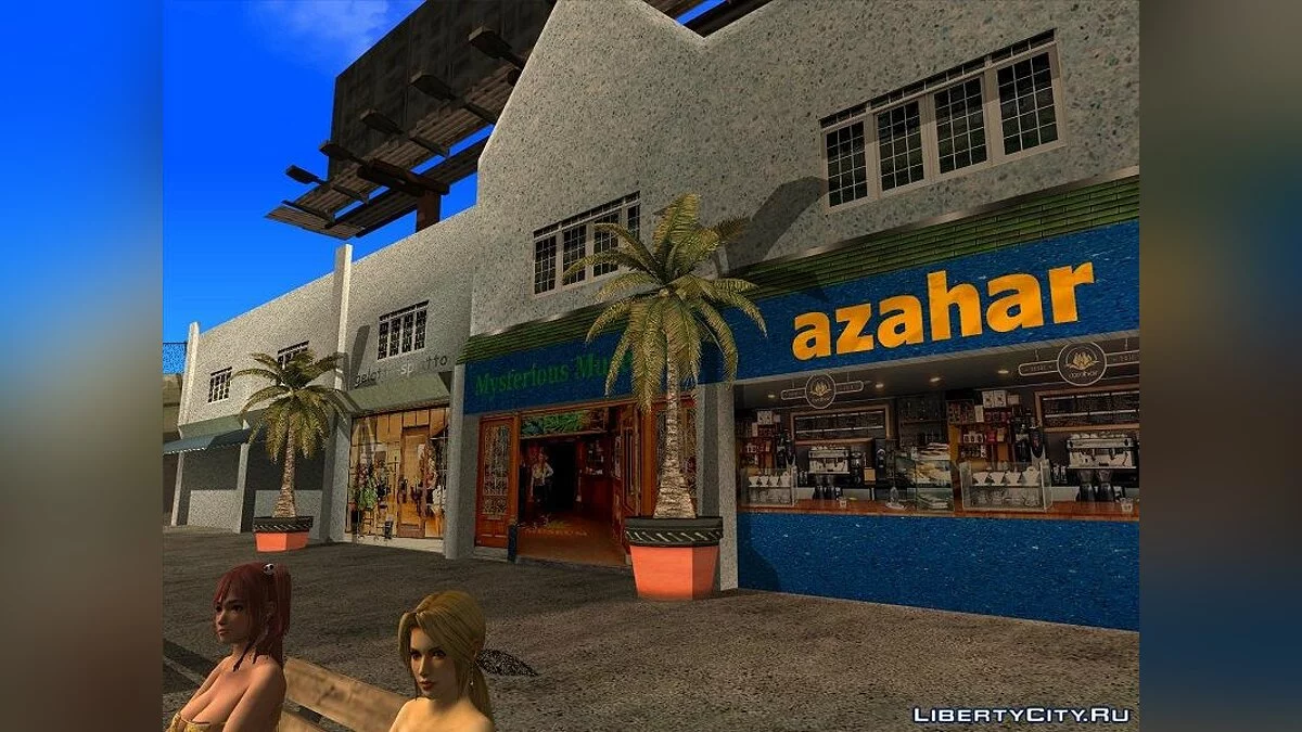 Ретекстур домов на пляже Лос-Сантоса часть 2 / GTA San Andreas