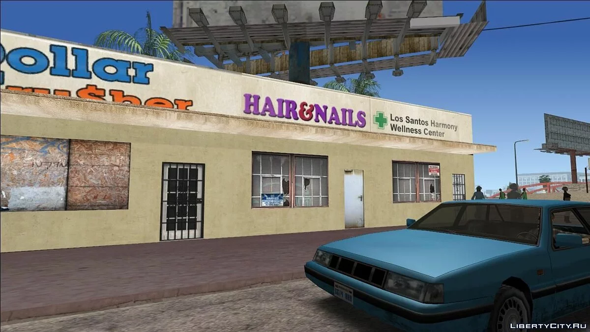 Ретекстур магазинов - East LS Shop / GTA San Andreas