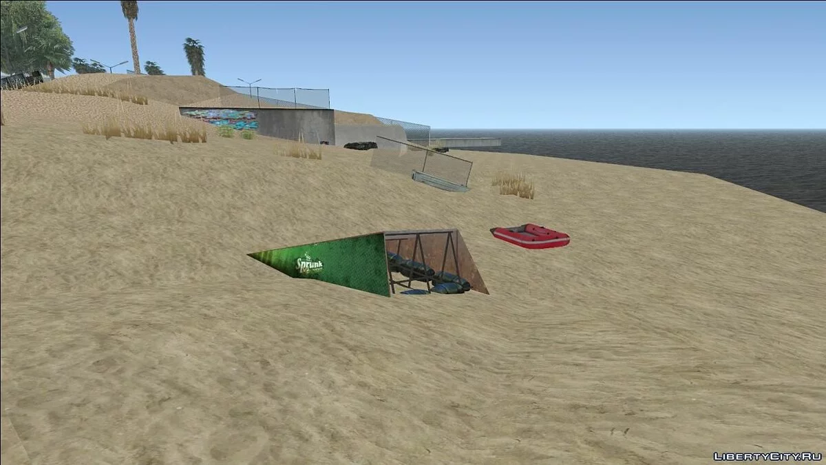 Ретекстур пляжа - Playa Del Seville / GTA San Andreas