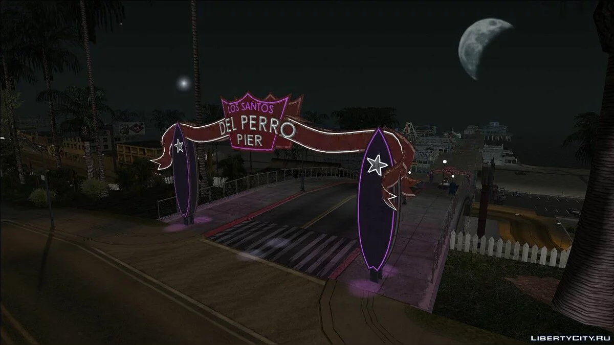 Ретекстур пляжа Санта-Мария-Бич - Del Perro Pier / GTA San Andreas