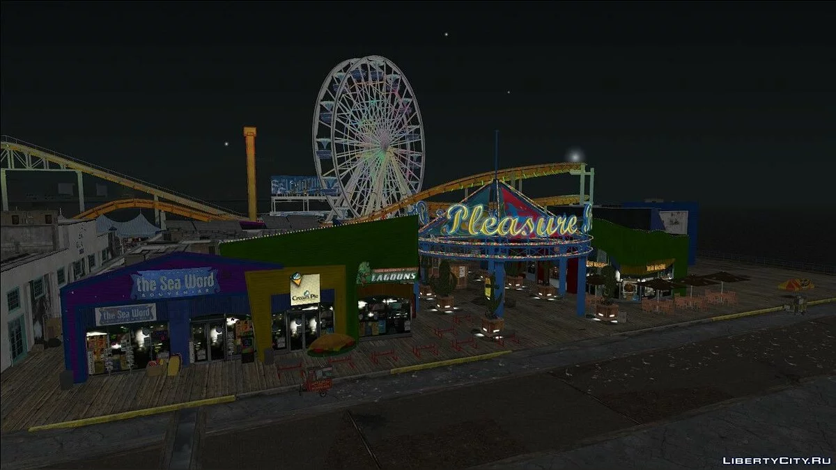 Ретекстур пляжа Санта-Мария-Бич - Del Perro Pier / GTA San Andreas