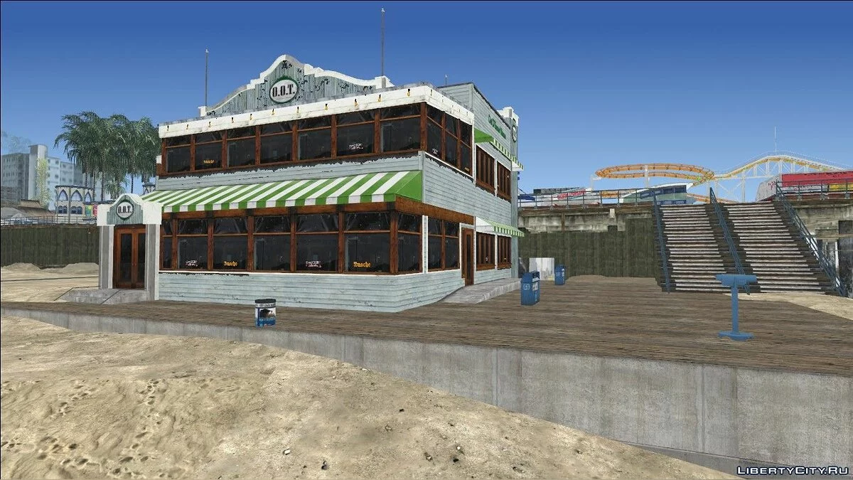 Ретекстур пляжа Санта-Мария-Бич - Del Perro Pier / GTA San Andreas