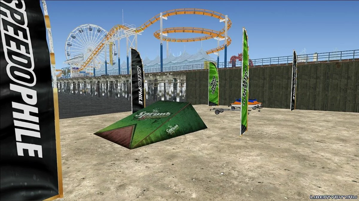 Ретекстур пляжа Санта-Мария-Бич - Del Perro Pier / GTA San Andreas