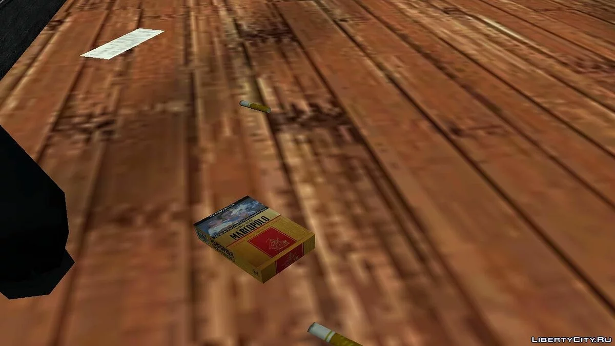 Сигареты Marcopolo и Philip Morris Cigarette / GTA San Andreas