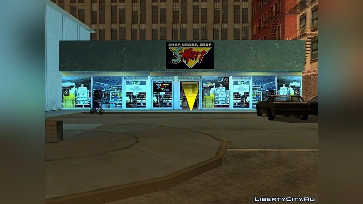 Новые текстуры для супермаркета / GTA San Andreas