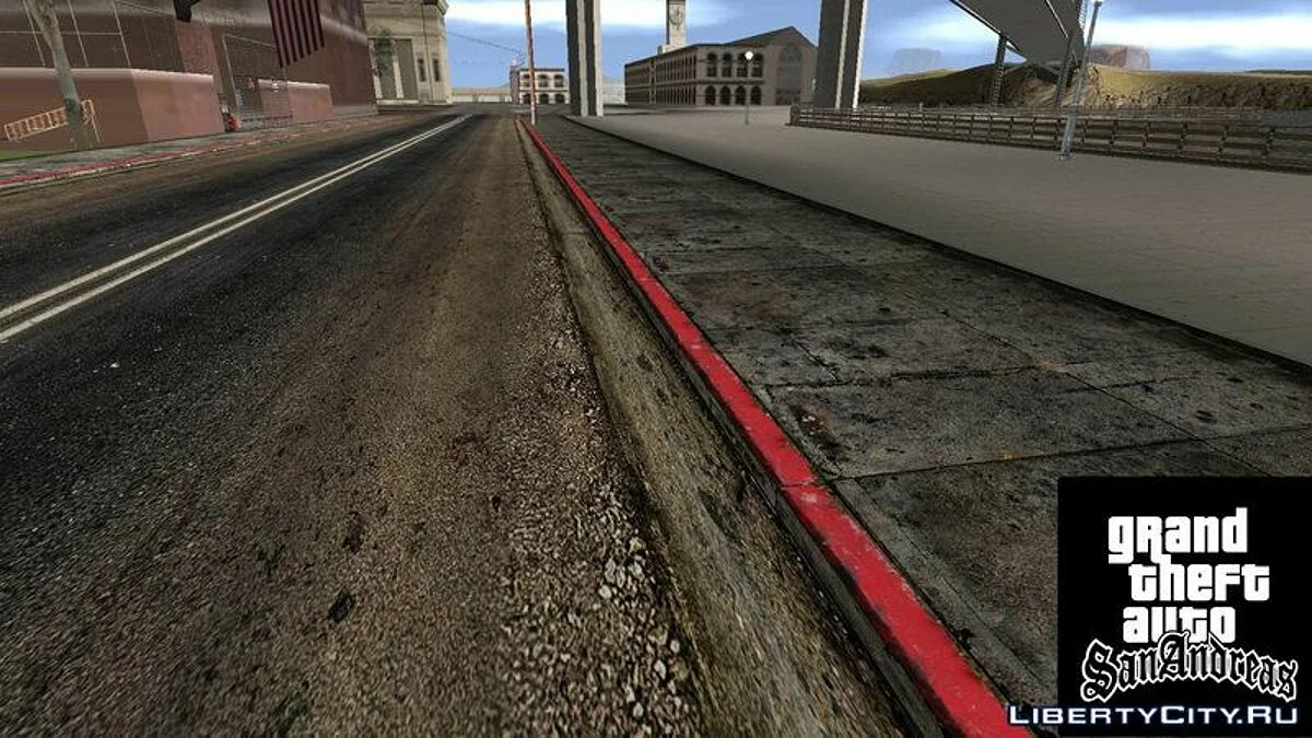 Текстуры дорог для Сан-Фиерро из GTA 5 / GTA San Andreas