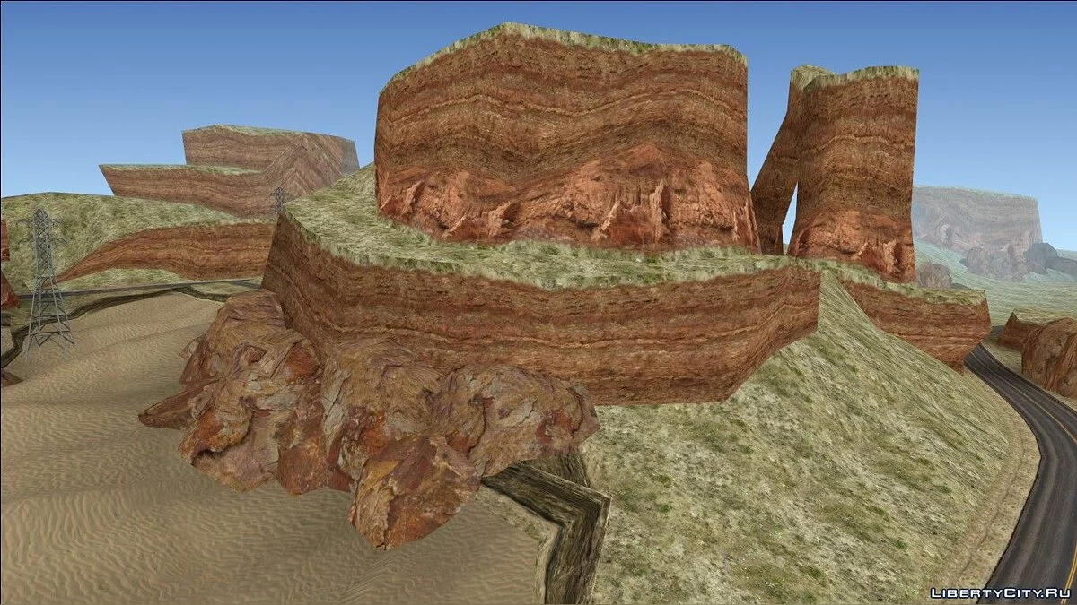 Textures Overhaul - Desert (beta) / GTA San Andreas