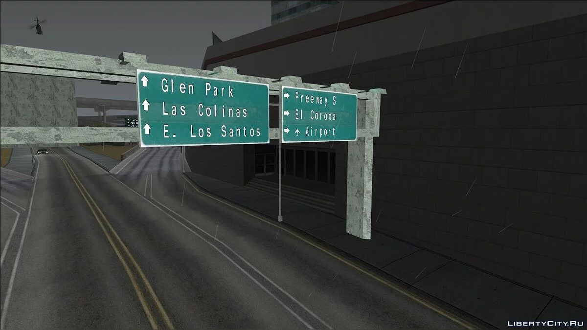 HQ Дорожные знаки - HQ Roadsigns / GTA San Andreas