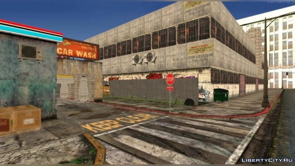Новая заправка в Idlewood / GTA San Andreas