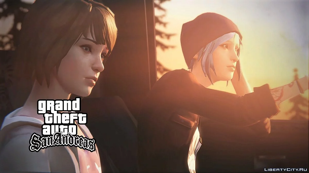 Новые фоны и загрузочные экраны в стиле Life is Strange / GTA San Andreas
