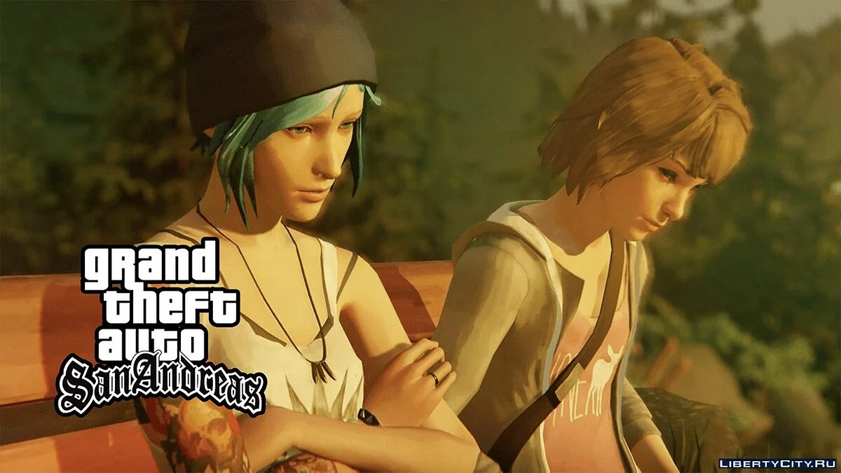 Новые фоны и загрузочные экраны в стиле Life is Strange / GTA San Andreas