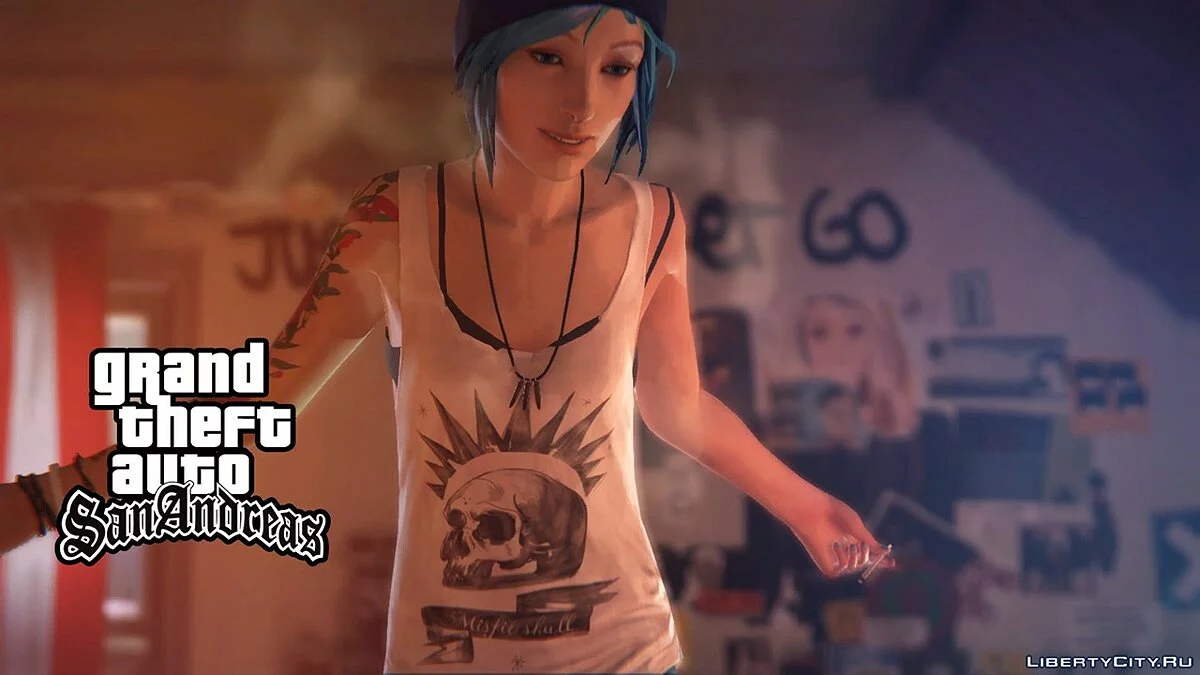 Новые фоны и загрузочные экраны в стиле Life is Strange / GTA San Andreas