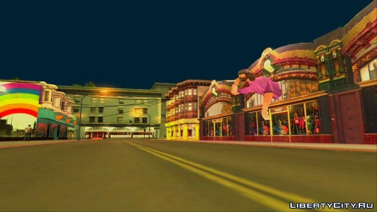 Текстуры дорог из версии с PS 2 / GTA San Andreas
