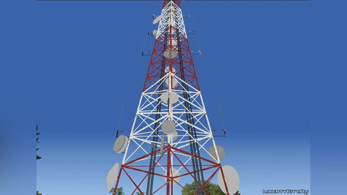 GTA V Vinewood Sign and Tower / GTA San Andreas