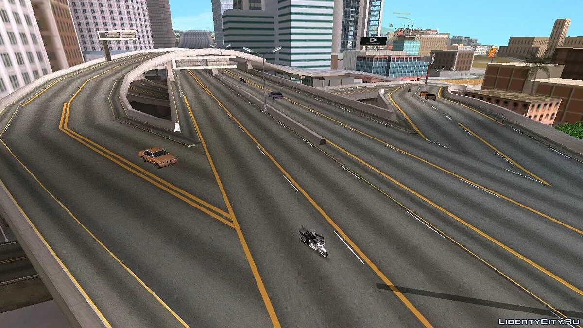 Дороги как в США / GTA San Andreas