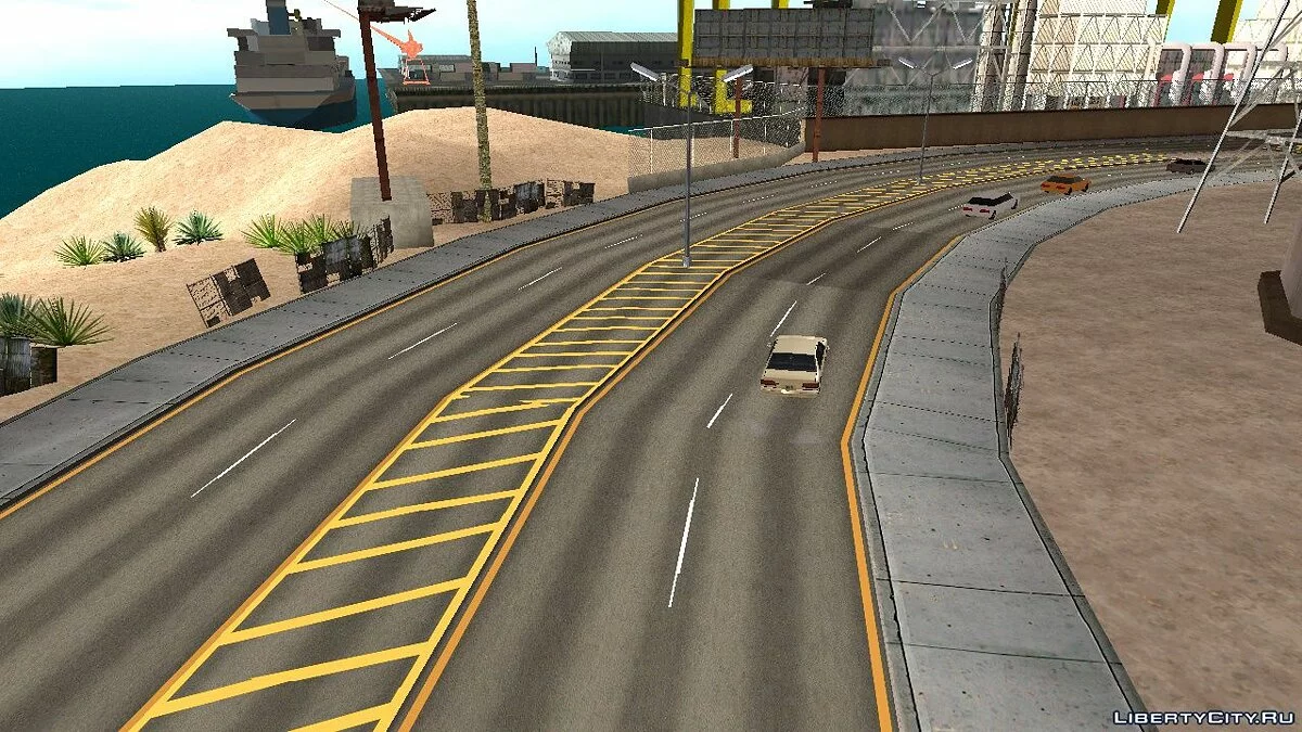 Дороги как в США / GTA San Andreas