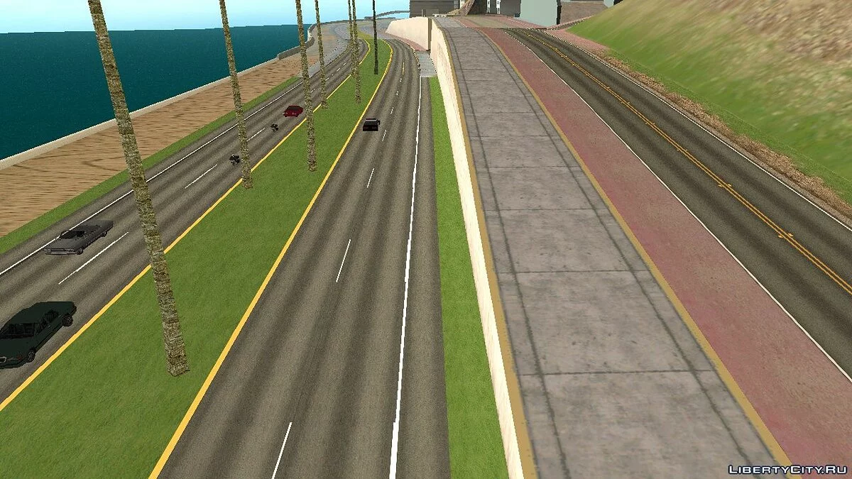 Дороги как в США / GTA San Andreas