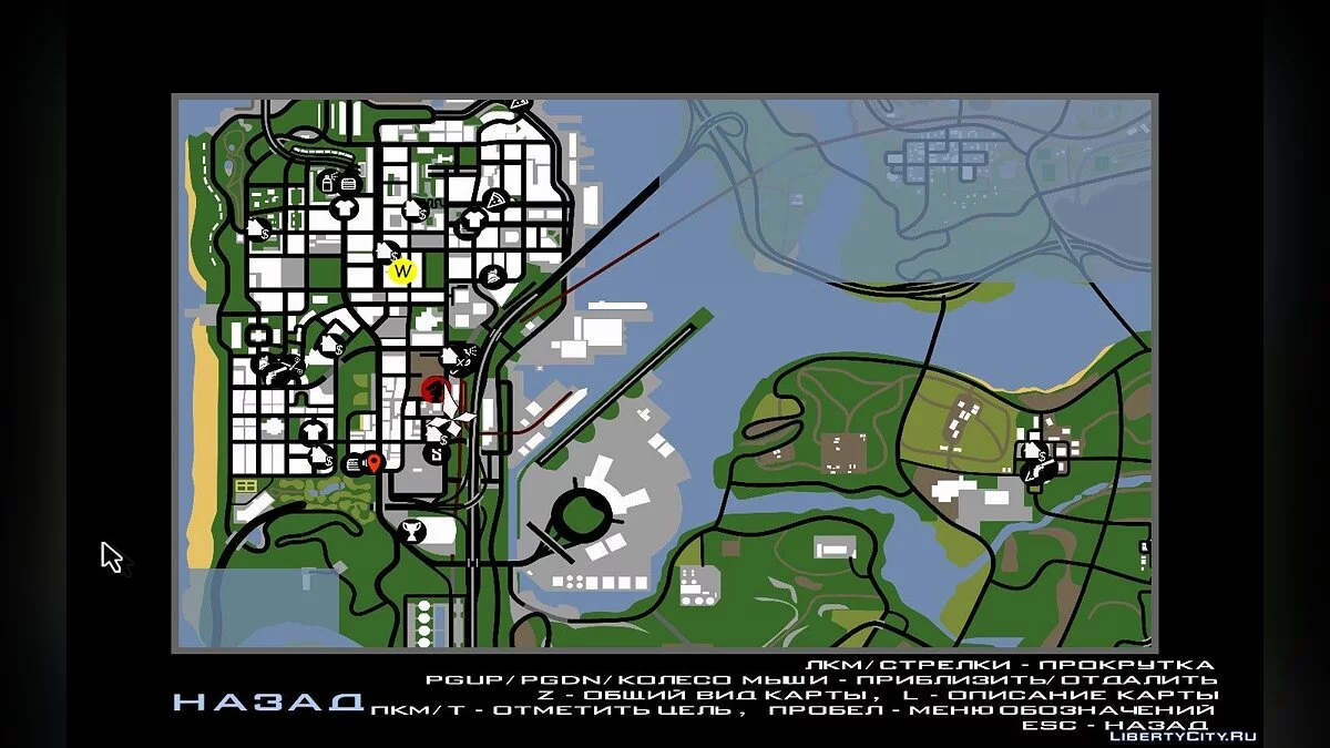 Иконки карты в стиле Red Dead Redemption 2 (Обновление от 28.06.20) / GTA San Andreas