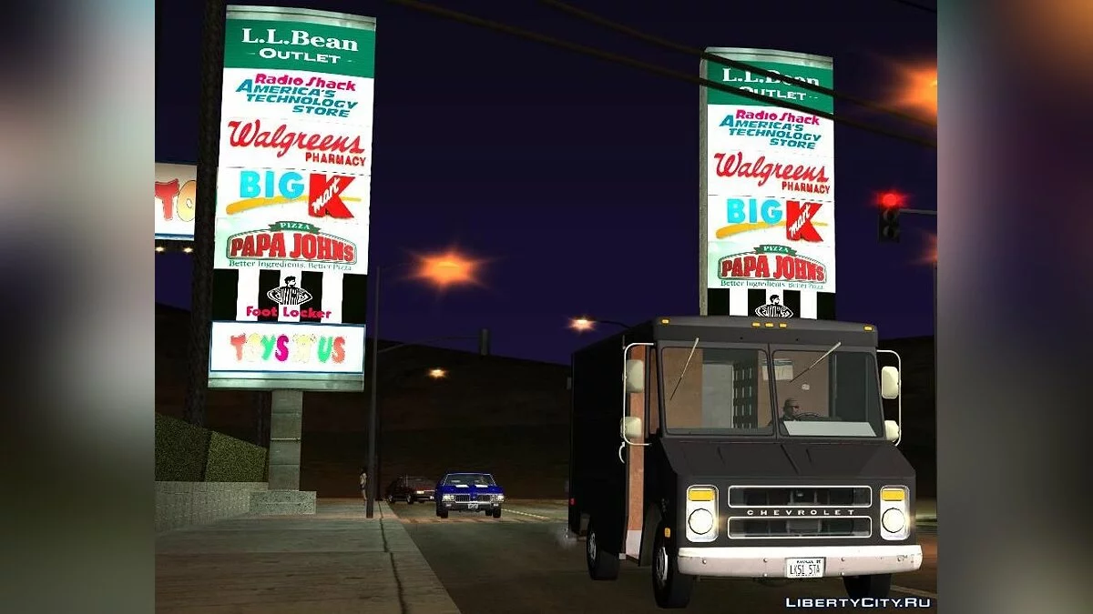 Las Vegas real 1992 billboards + bonus / GTA San Andreas
