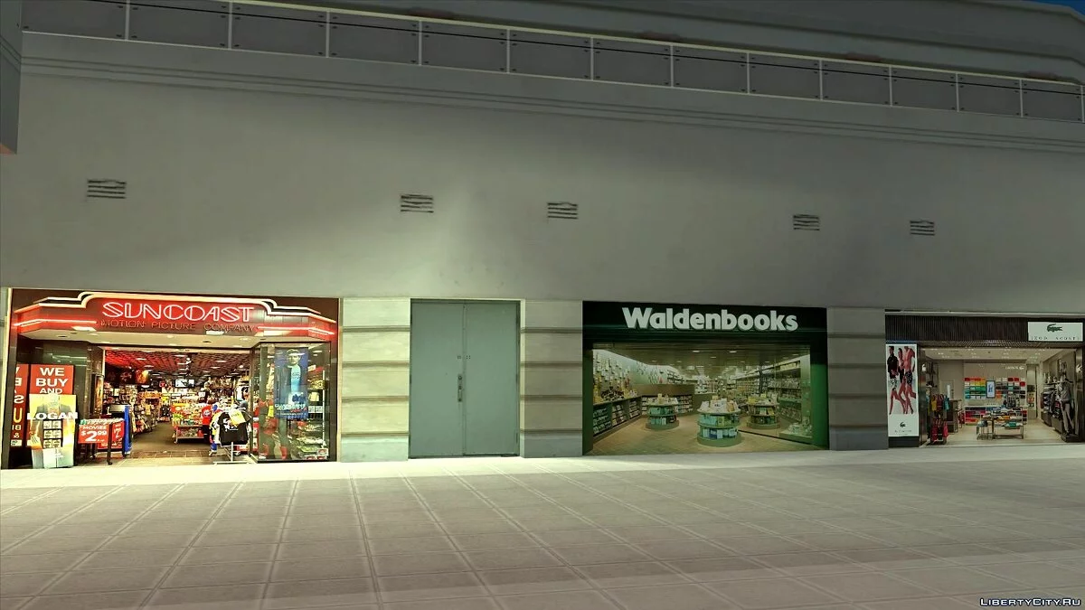 Los Angeles real billboards and stores 1992 / GTA San Andreas