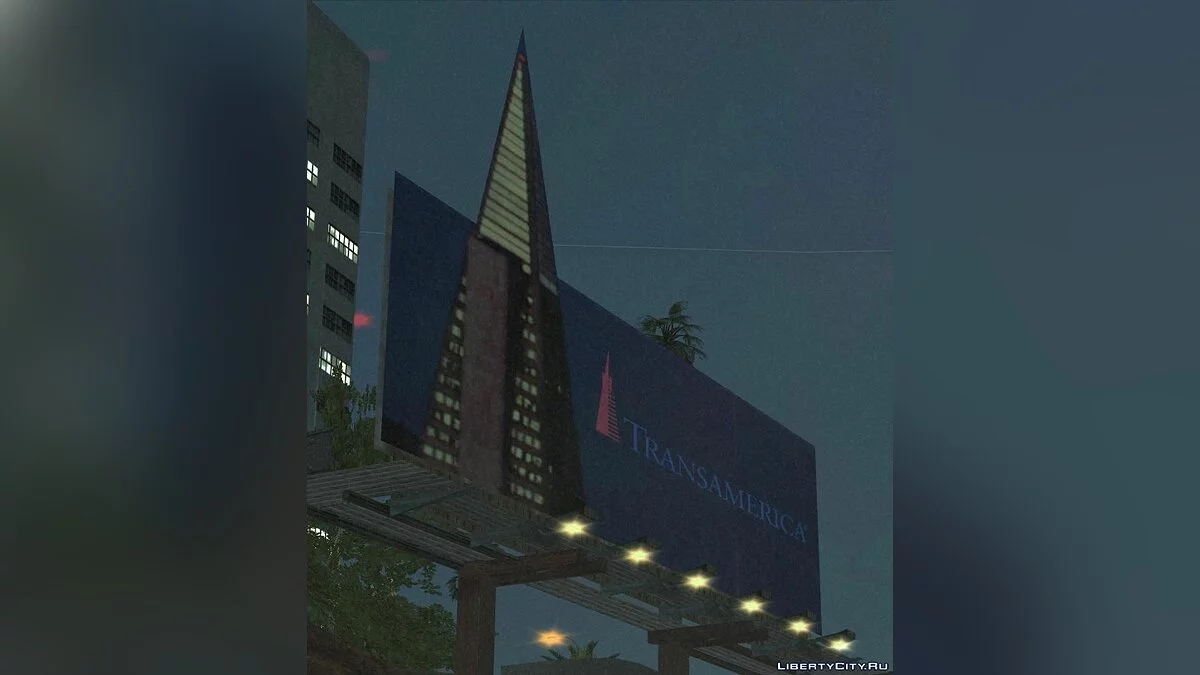 Los Angeles real billboards and stores 1992 / GTA San Andreas