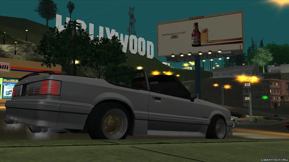 Los Angeles real billboards and stores 1992 / GTA San Andreas