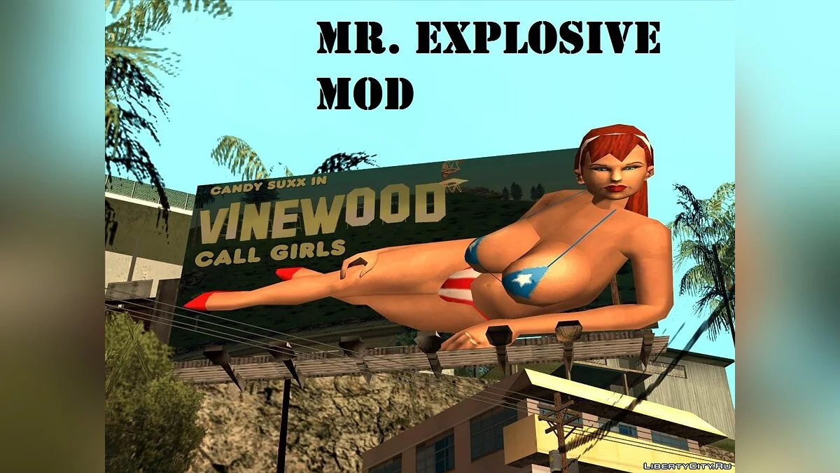 (FIX) HD Candy Suxx Sign / GTA San Andreas