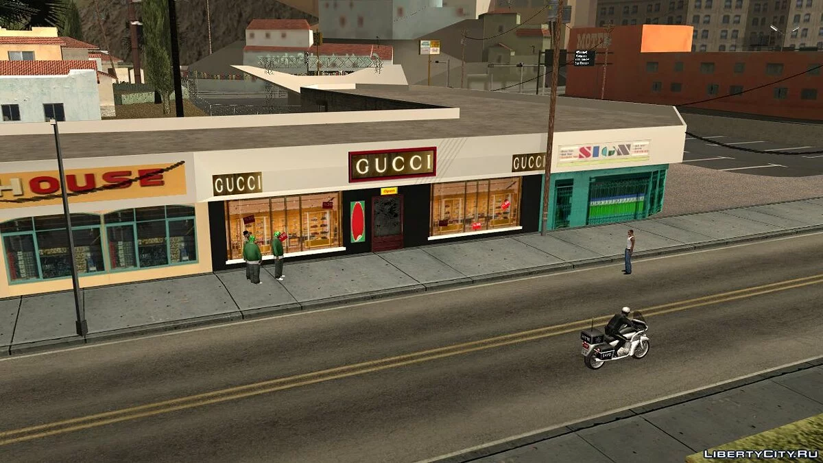 New GUCCI store / GTA San Andreas