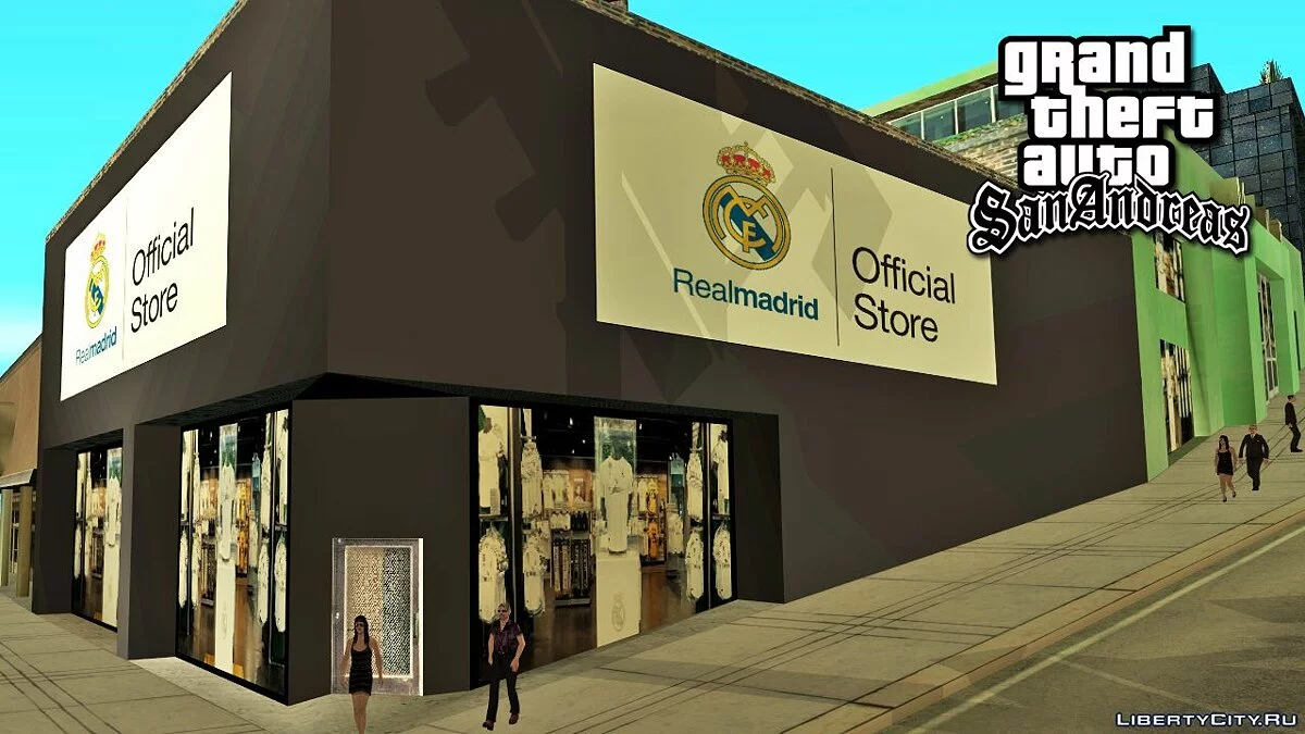 Real Madrid Store / GTA San Andreas