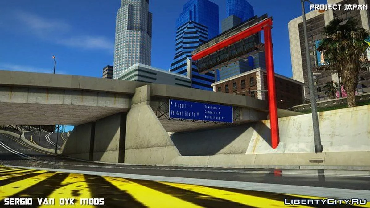 Project Japan V2.0 (ретекстур) / GTA San Andreas